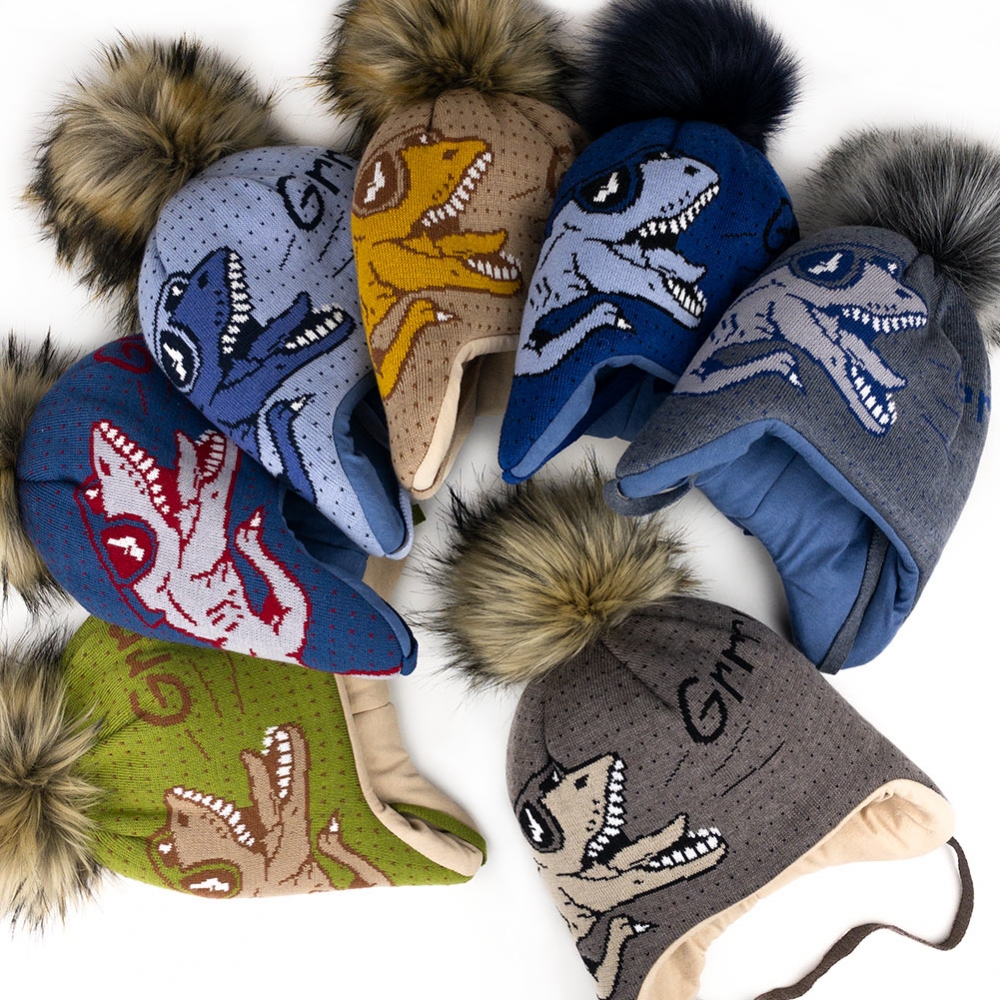 Дитячі шапки для зими
